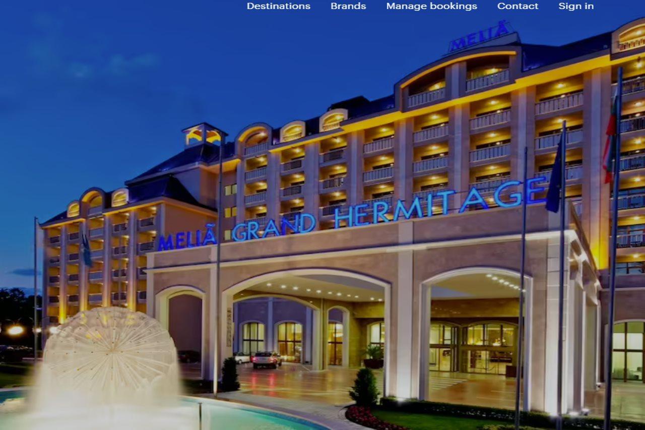 Melia Grand Hermitage All Inclusive Golden Sands Ngoại thất bức ảnh Grand Hermitage Hotel